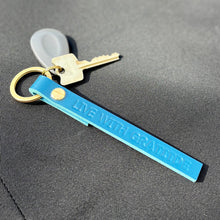 Load image into Gallery viewer, Live with Gratitude Keychain
